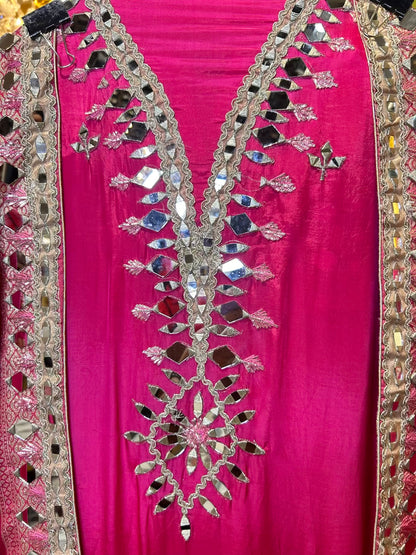 Aabroo-e-Aaina (Magenta)