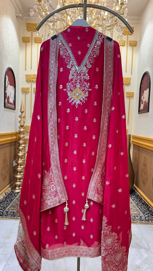 Zairika Banarasi Naqsh Suit