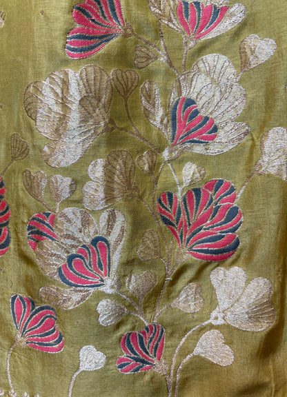 Ruhaniyat Banarasi Suit (Yellow)