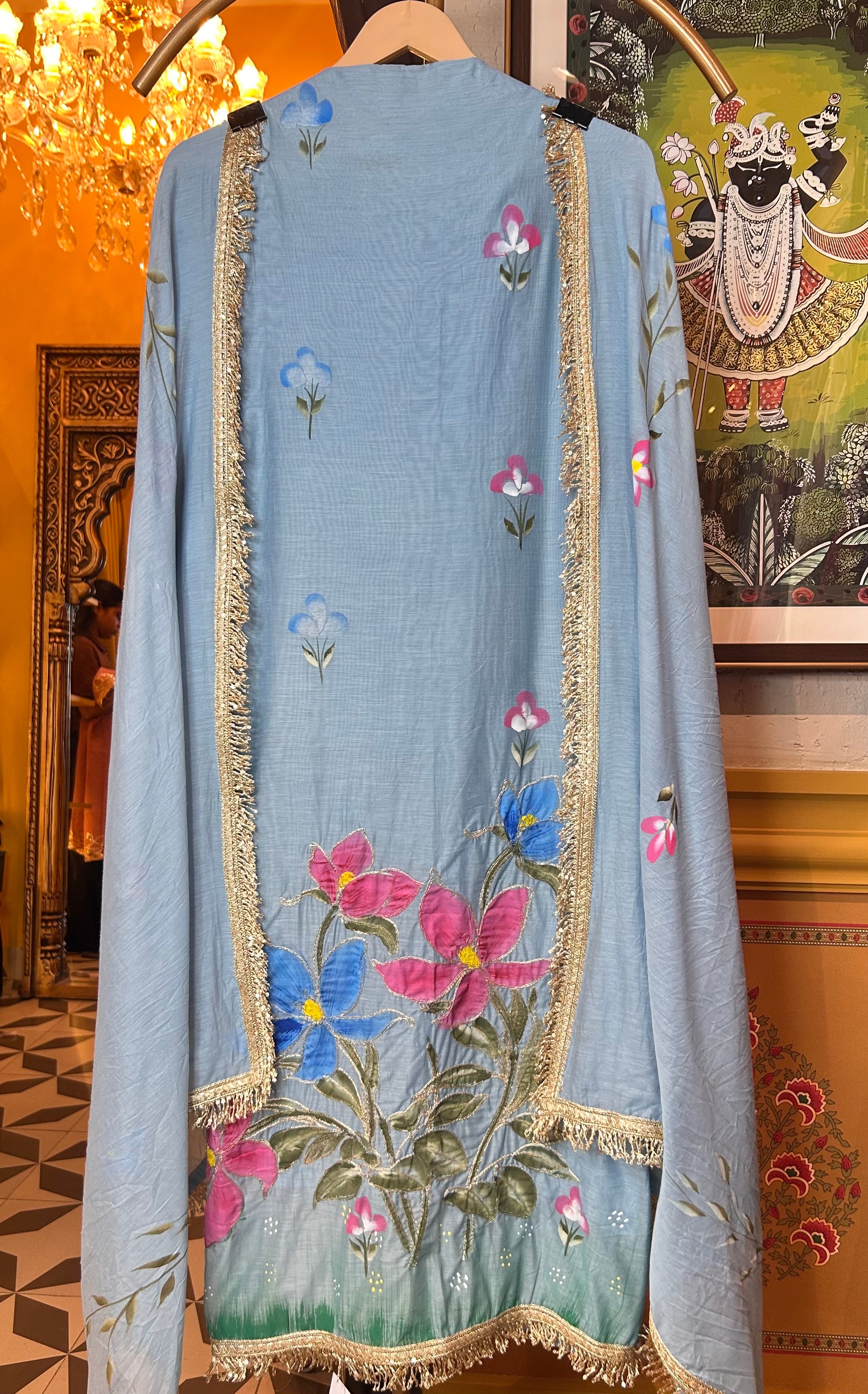 Kumuda Mul Chanderi Suit