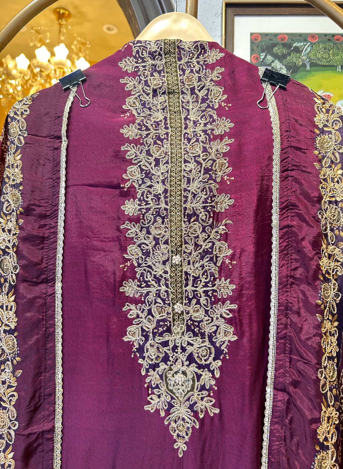 Aurisse Royale Crêpe Suit