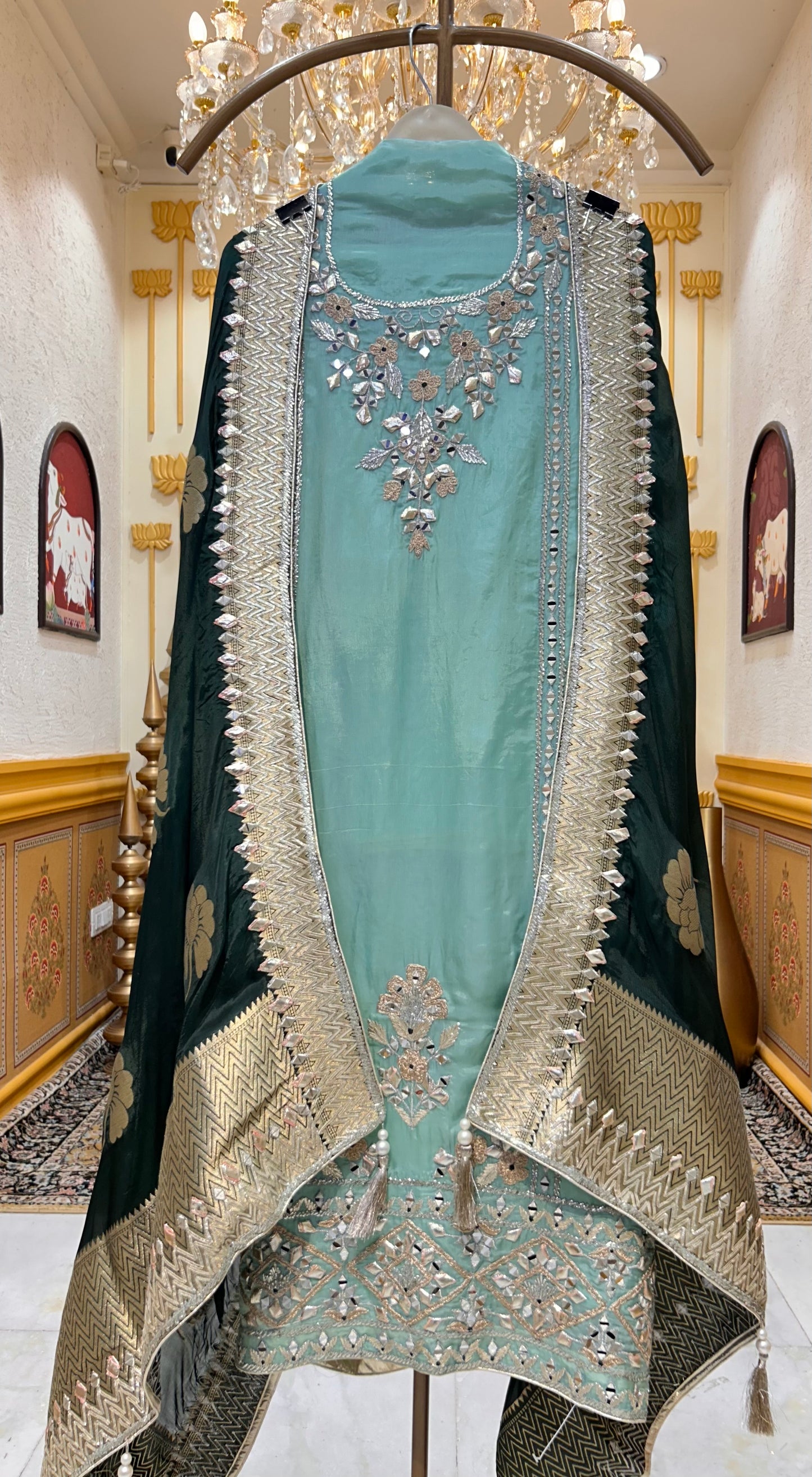 Gulnaar Banarasi Suit