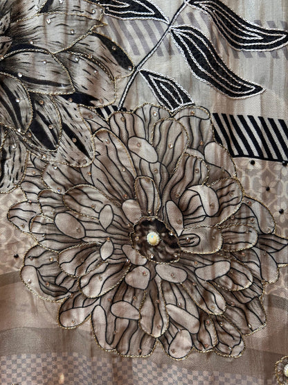 Saher Organza Suit