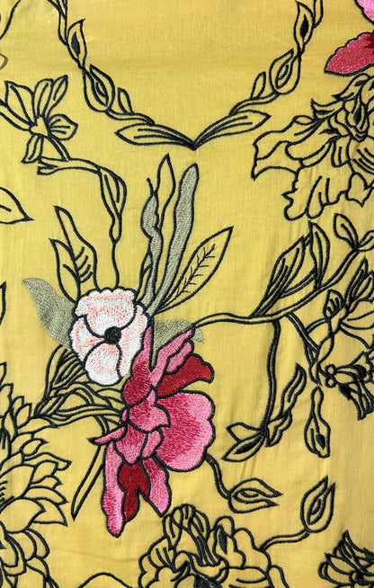Neerja Mul Suit (Yellow)