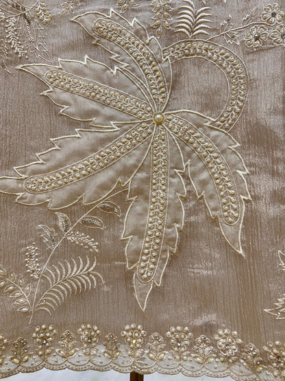 Mehrzeen Appliqué Tissue Suit