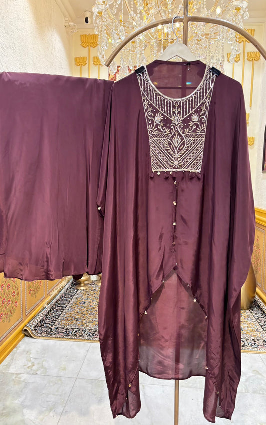 Elira Kaftan Sharara Set