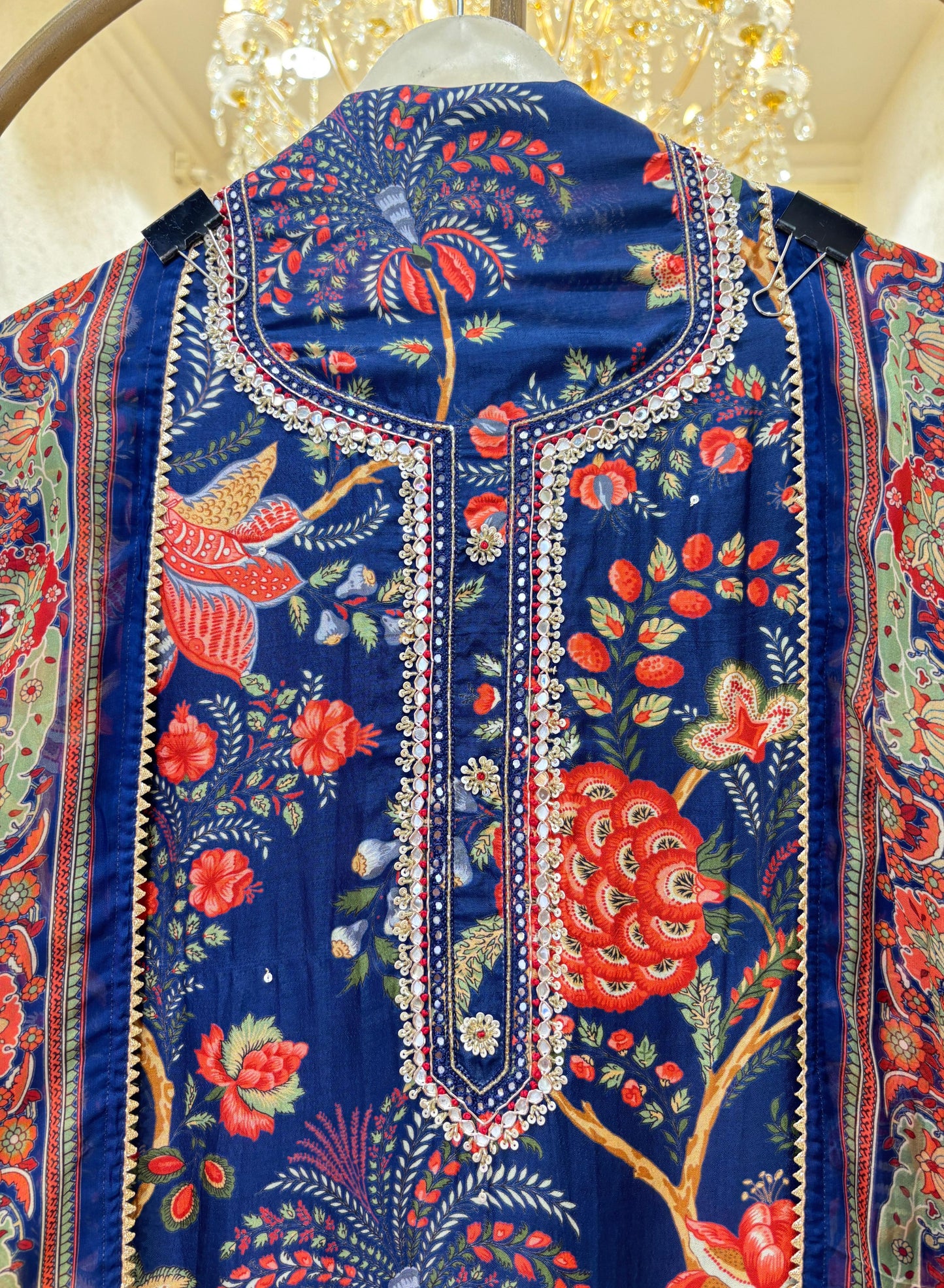 Tvesha Printed Muslin Suit
