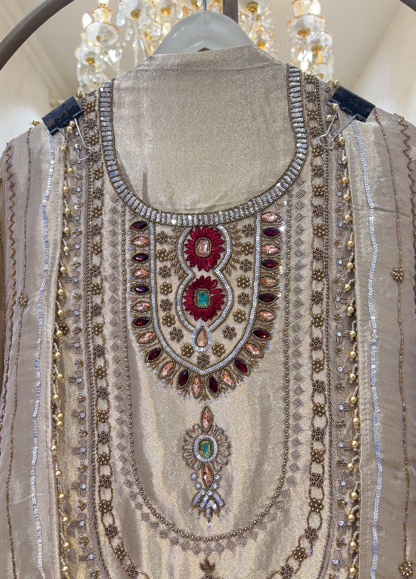 Sitara Noor Organza Suit
