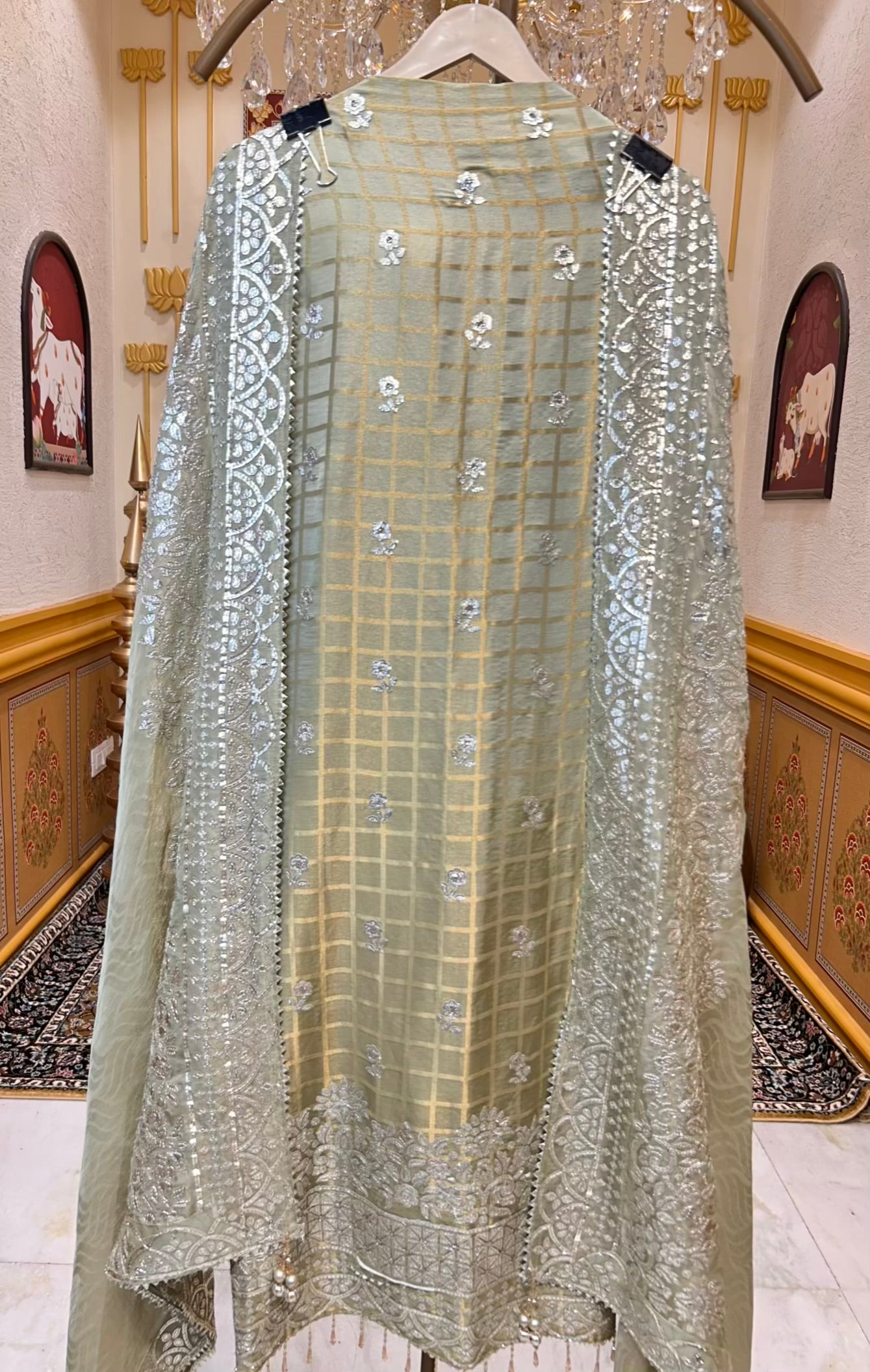 Zaylora Leather Élan Suit (Pista Green)