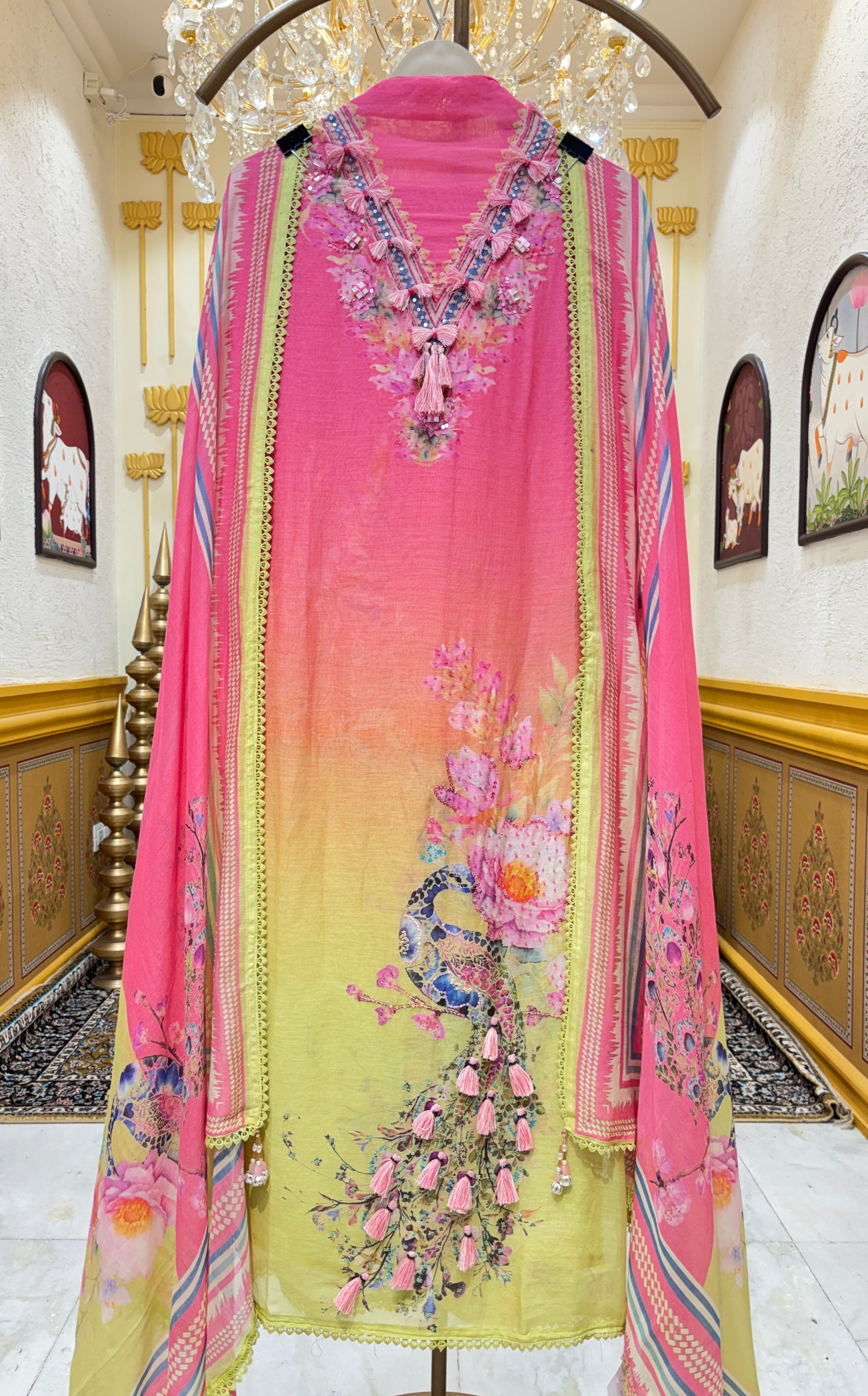 Noorrang Sequin Mul Suit