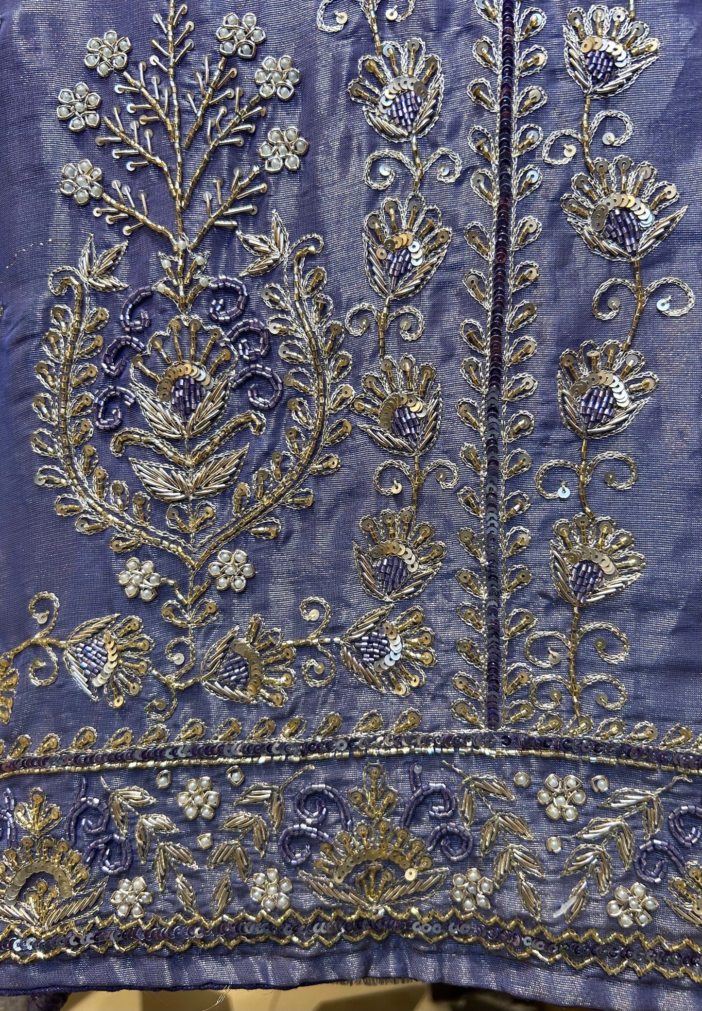 Aksheen Organza Suit