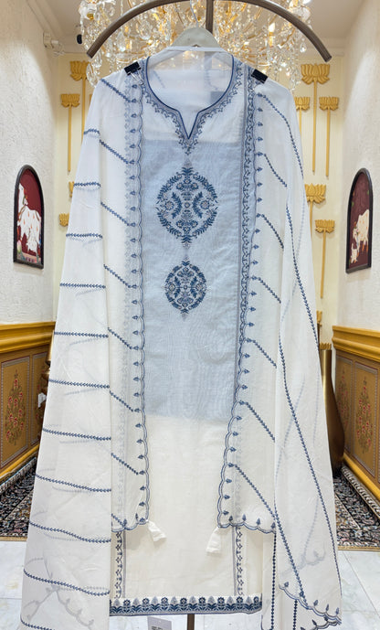 Mehraya Zari Chanderi Suit