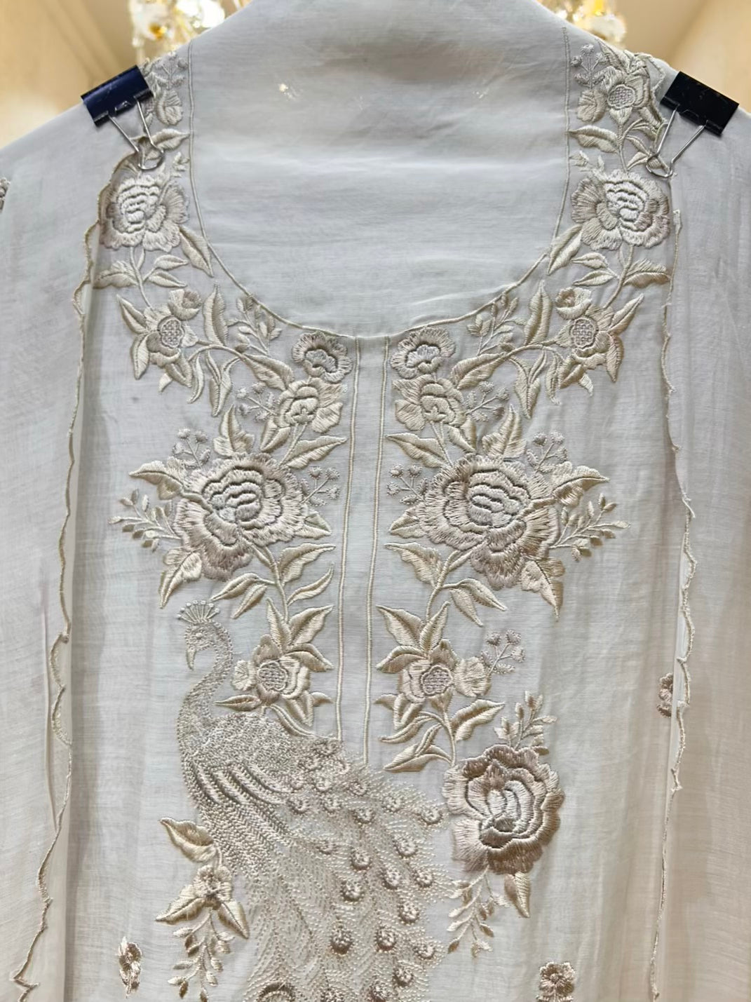 Elyra Thread Chanderi Suit