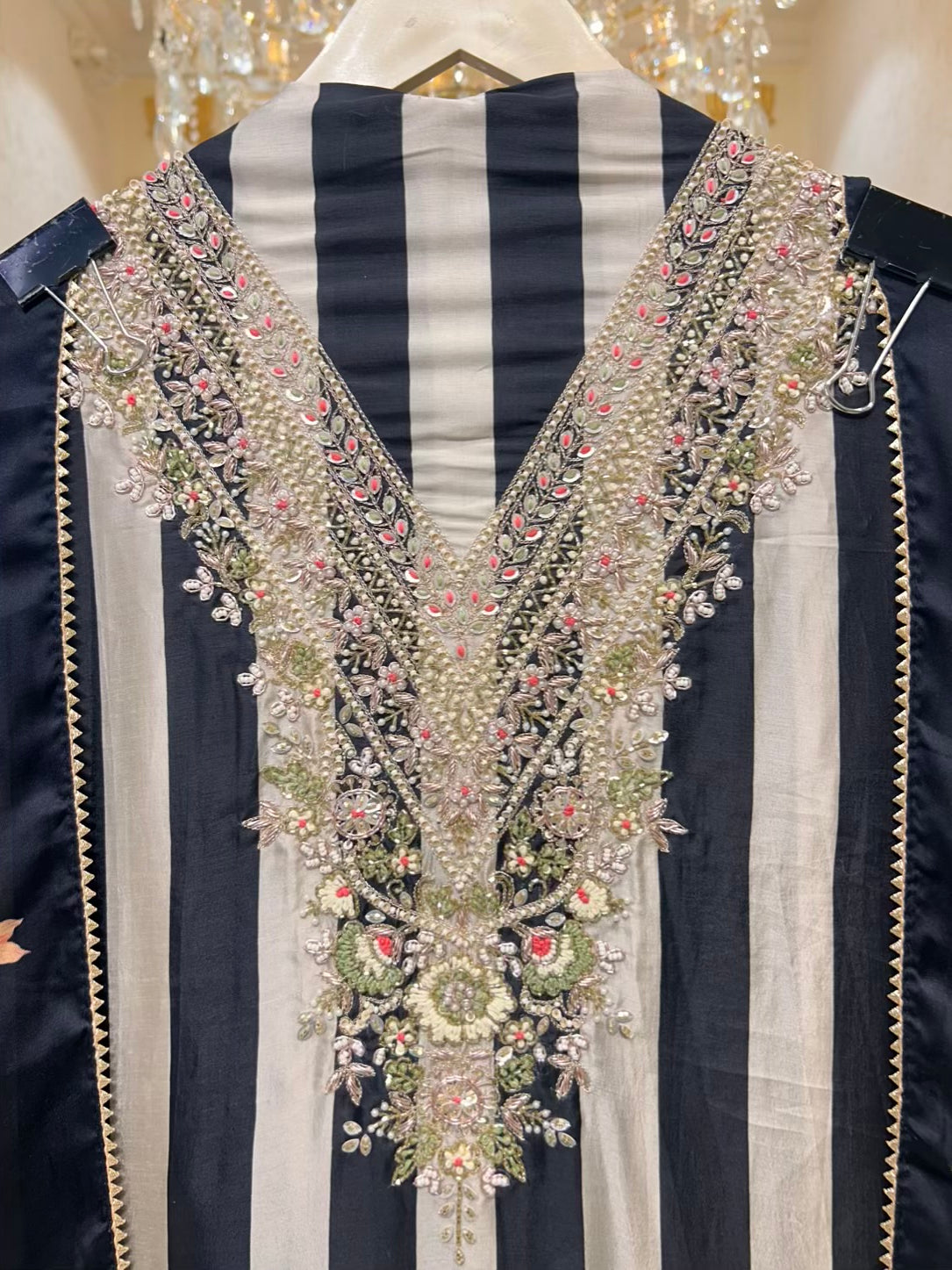 Mehruza Satin Noor Suit (Black)