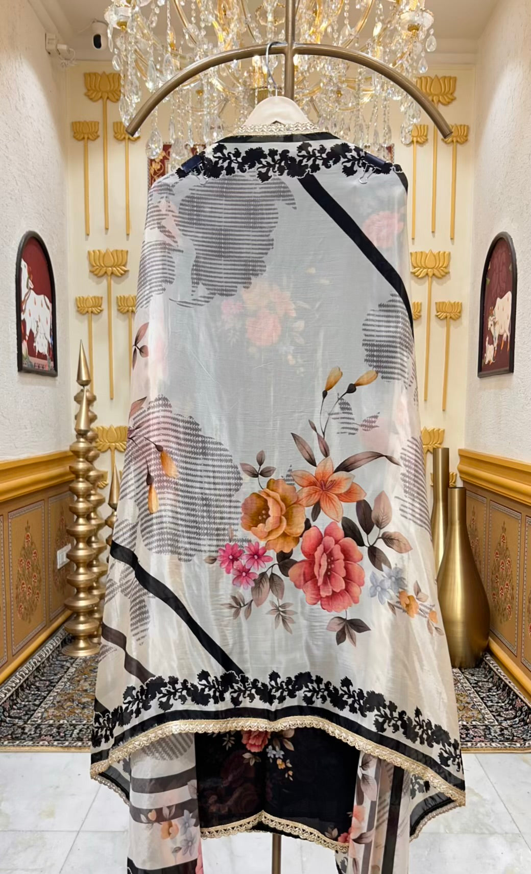 Elina Print Bloom Suit