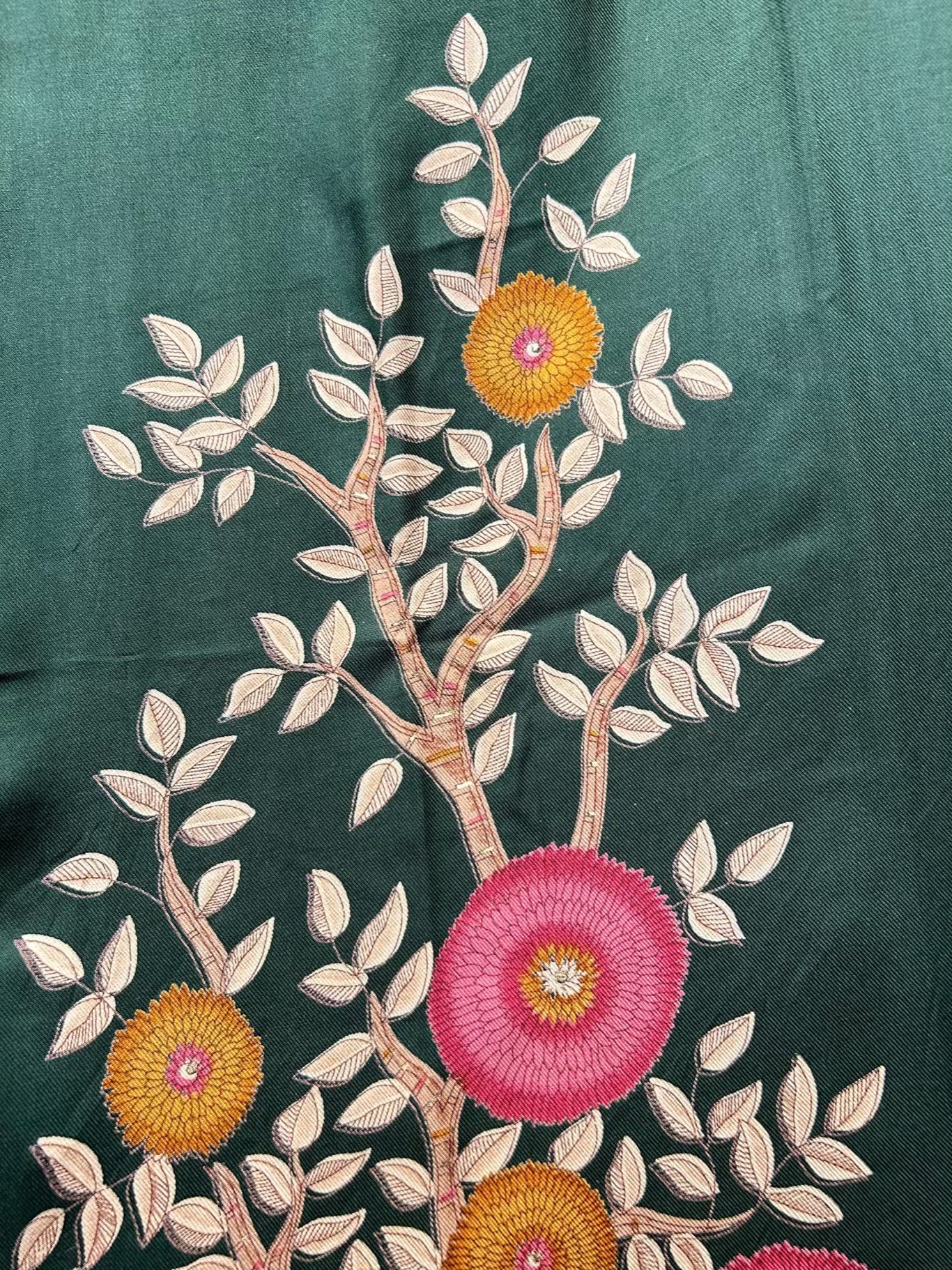 Mehzaan Pashmina Suit (Green)