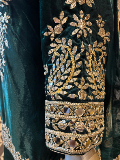 Samaara Velvet Farshi Suit