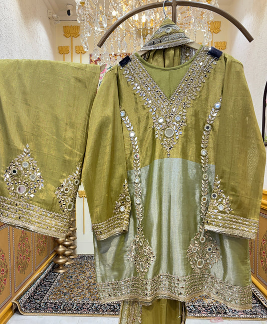 Aafreen Mirror Organza Set