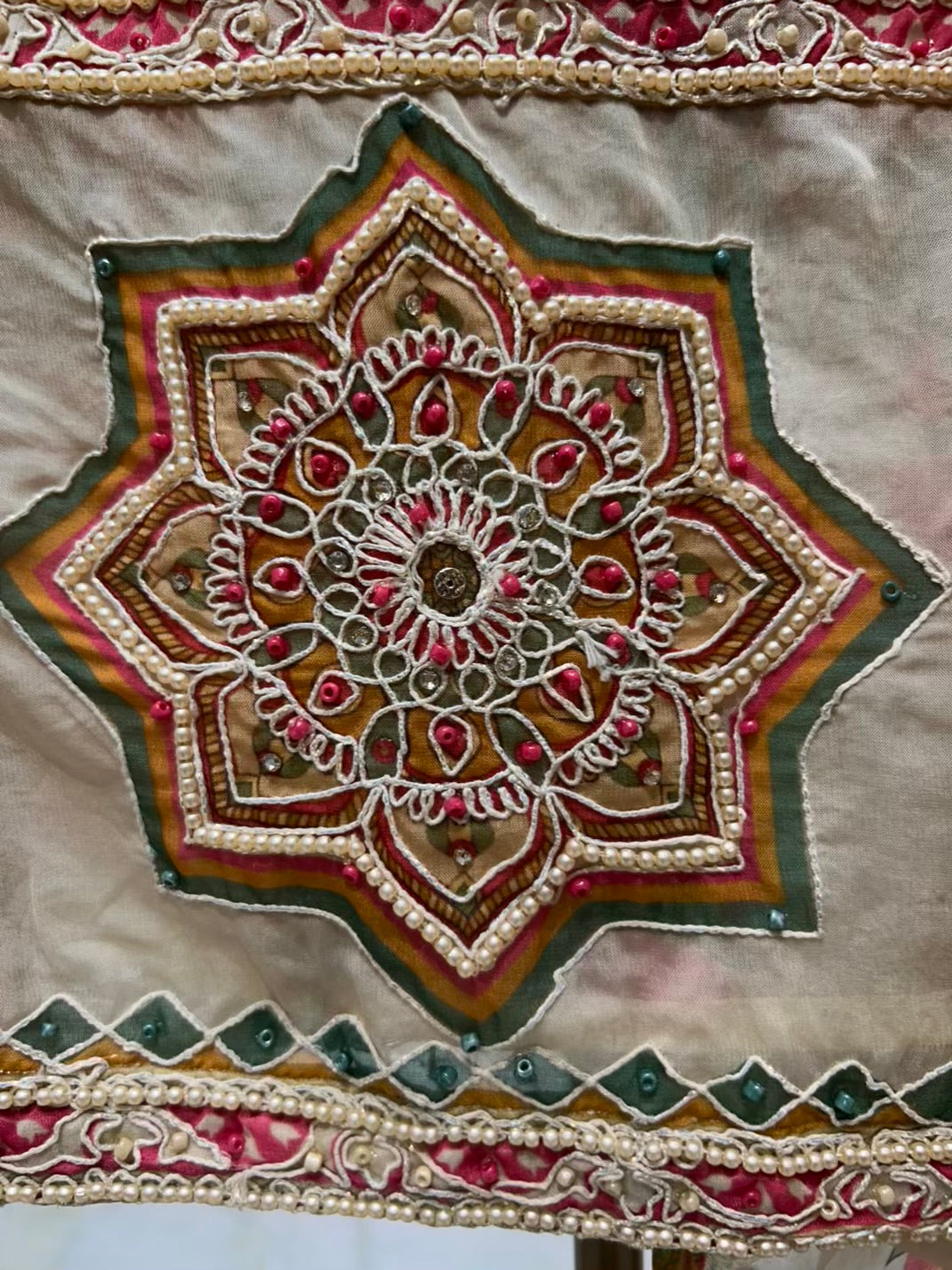 Rivaaya Handcrafted Organza Suit