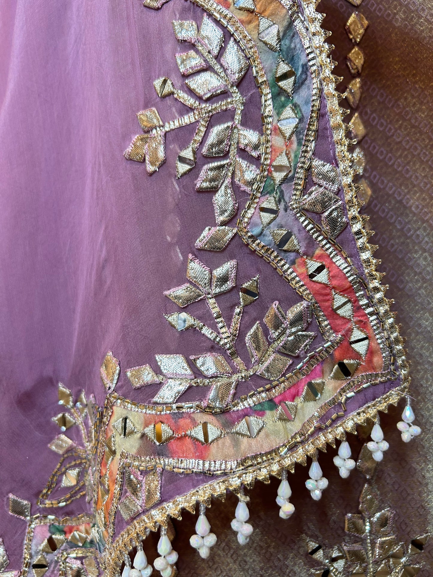Ruvani Organza Suit (Lavender)