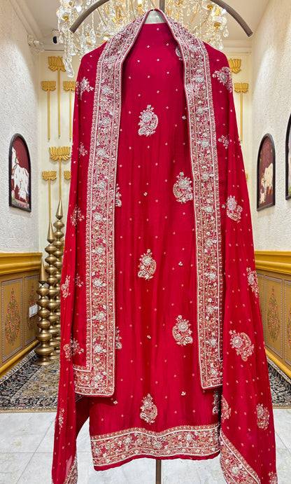 Varnika Organza Banarasi Suit