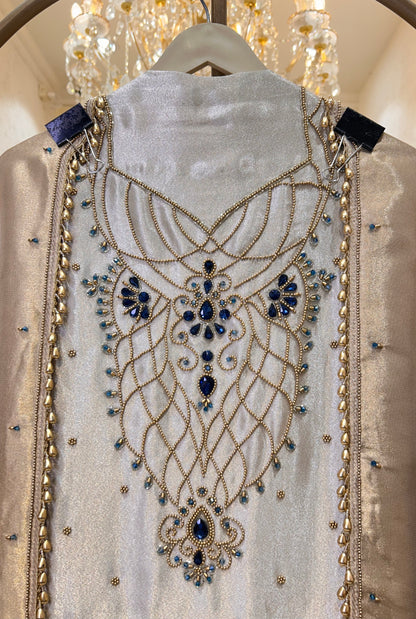 Moti Noor Organza Suit