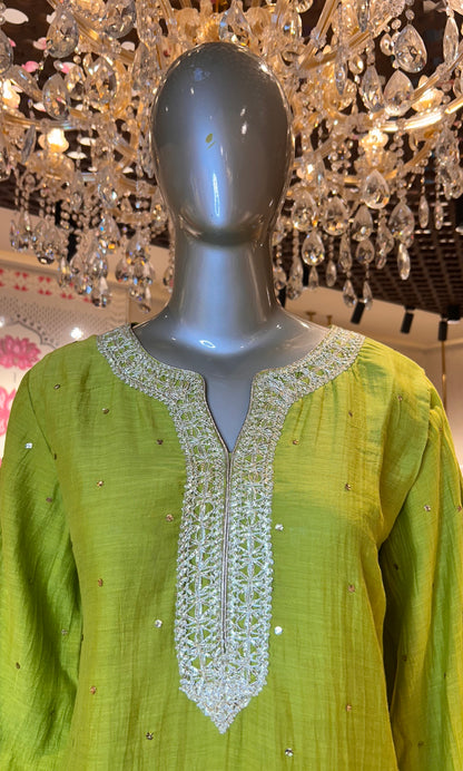 Nazm Pure Mul Co-Ord Set