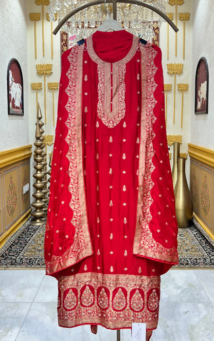 Nehra Banarasi Suit