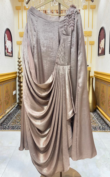 Inaaya Shimmer Drape Saree