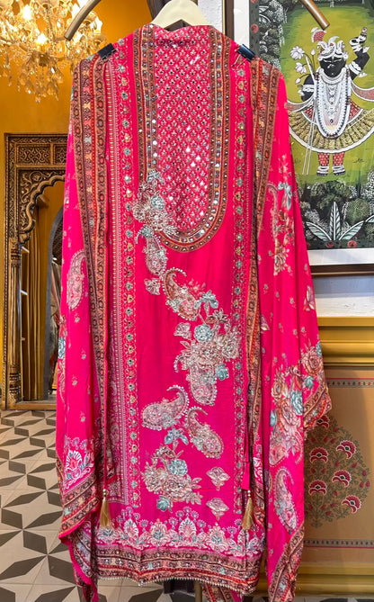 Averina Mirror Silk Suit