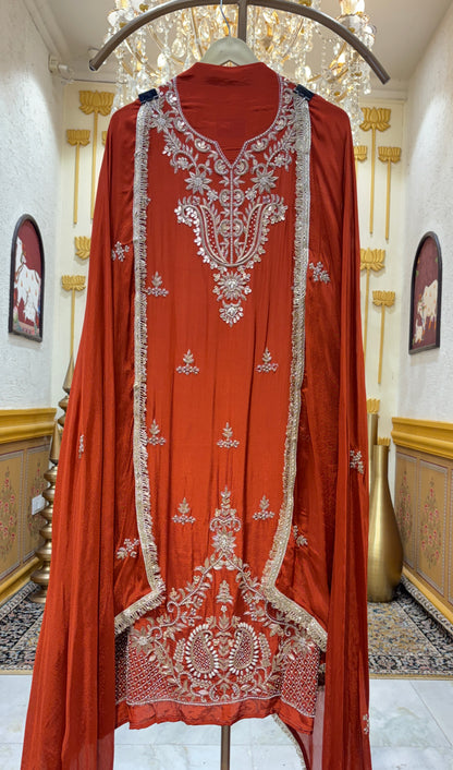 Mahrooh Organza Suit