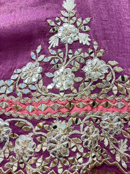 Noorvika Mirror Organza Gharara Set