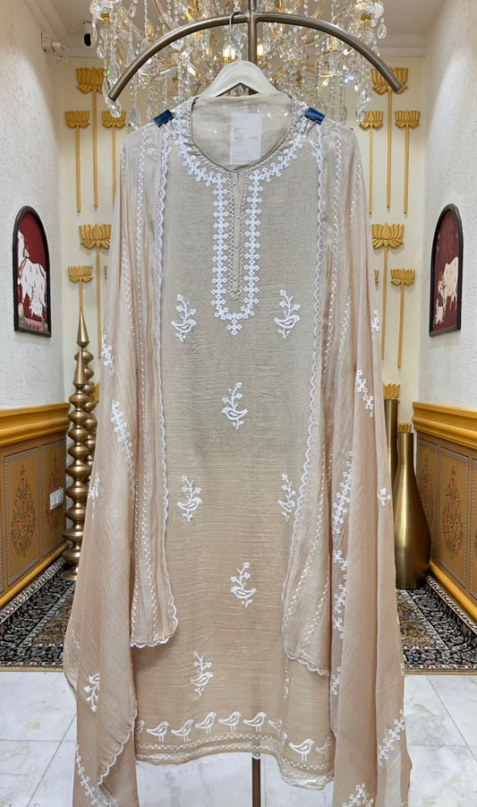 Nazira Mul Élan Suit (Beige)