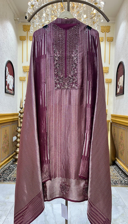 Sunehri Aab Banarasi Suit