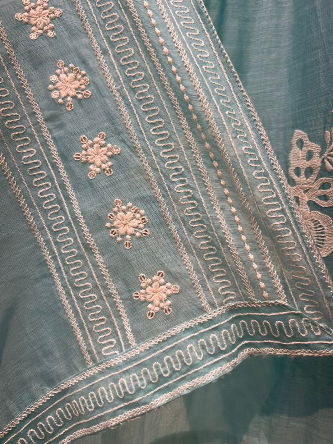 Abeer Resham Chanderi Suit