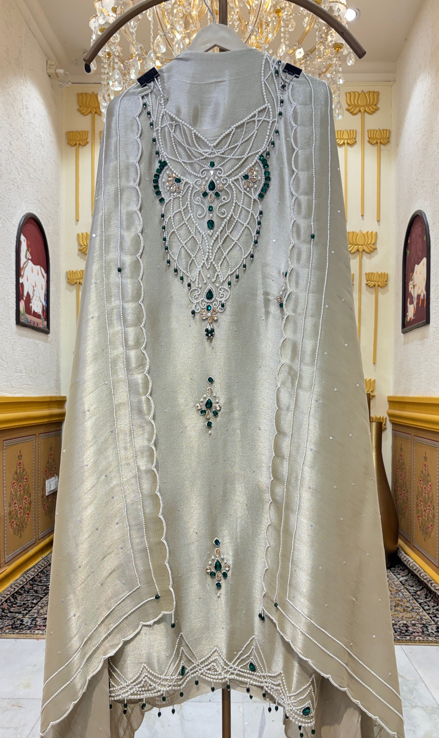 Pearlhaven Organza Suit