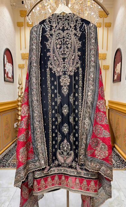 Ishmira Zari Flow Suit (Black)