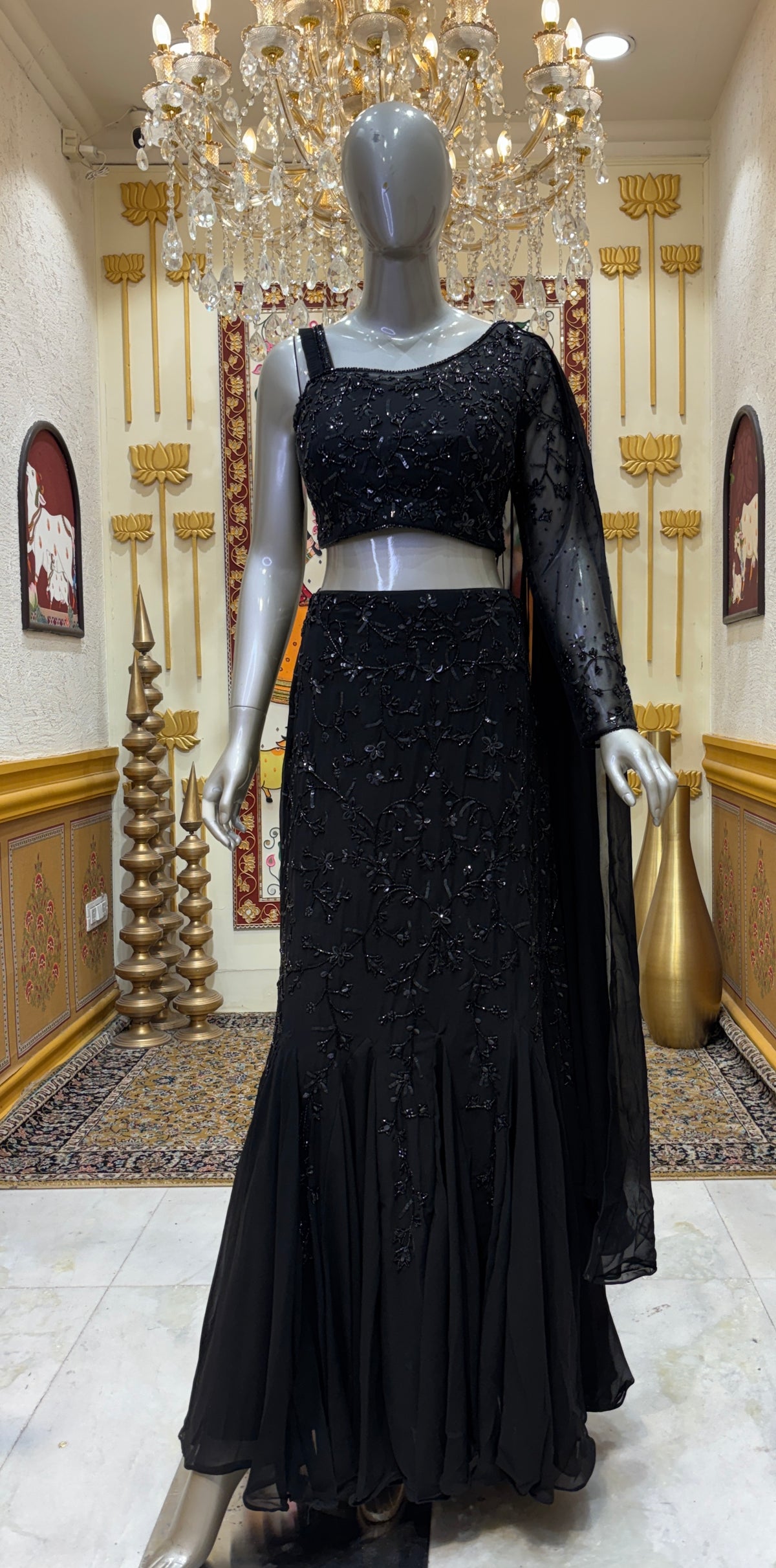 Mehrunisa Mermaid Lehenga