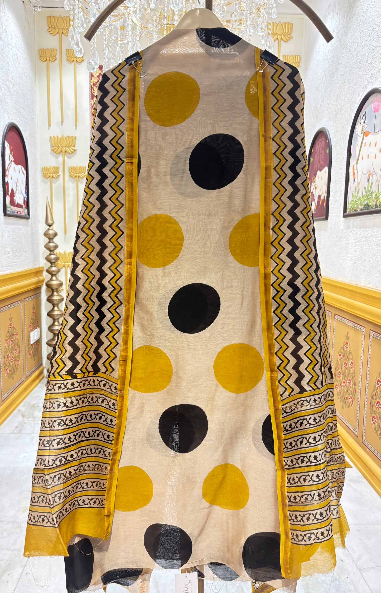 Roshira Printed Chanderi Suit
