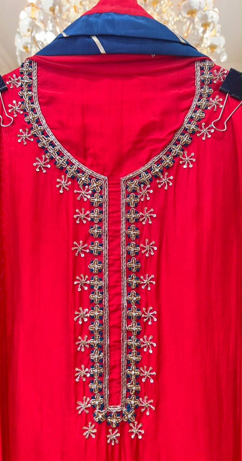 Ruhaani Surkh Suit