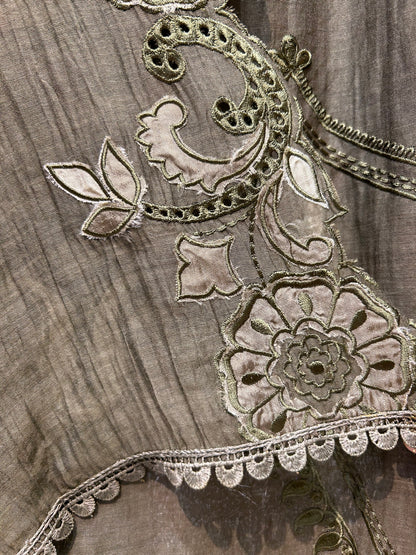 Gulposh Appliqué Suit