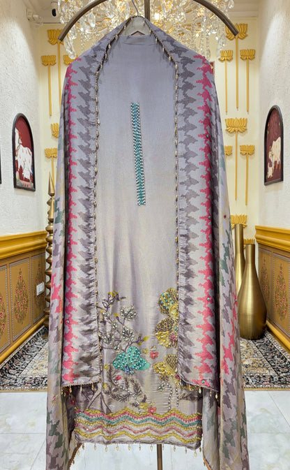Elaf Noor Silk Suit