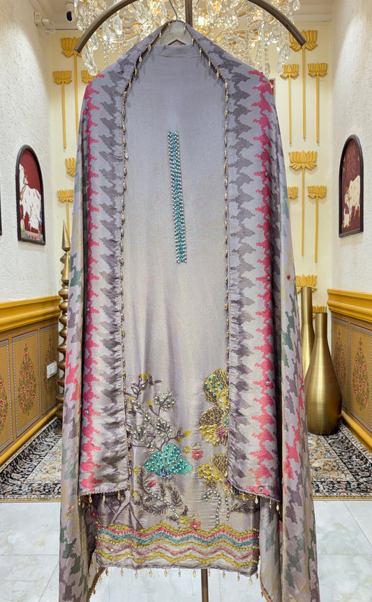 Elaf Noor Silk Suit