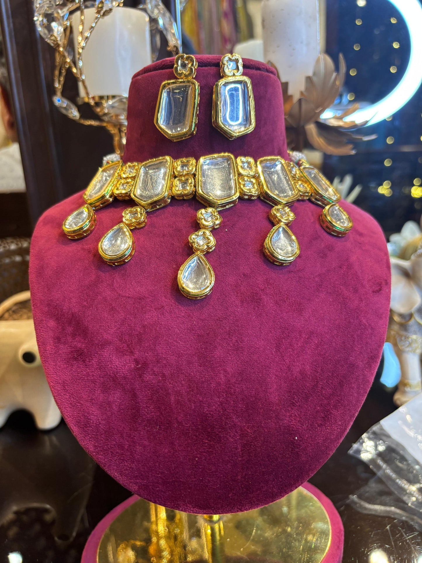 Zarnoor Kundan Choker Set