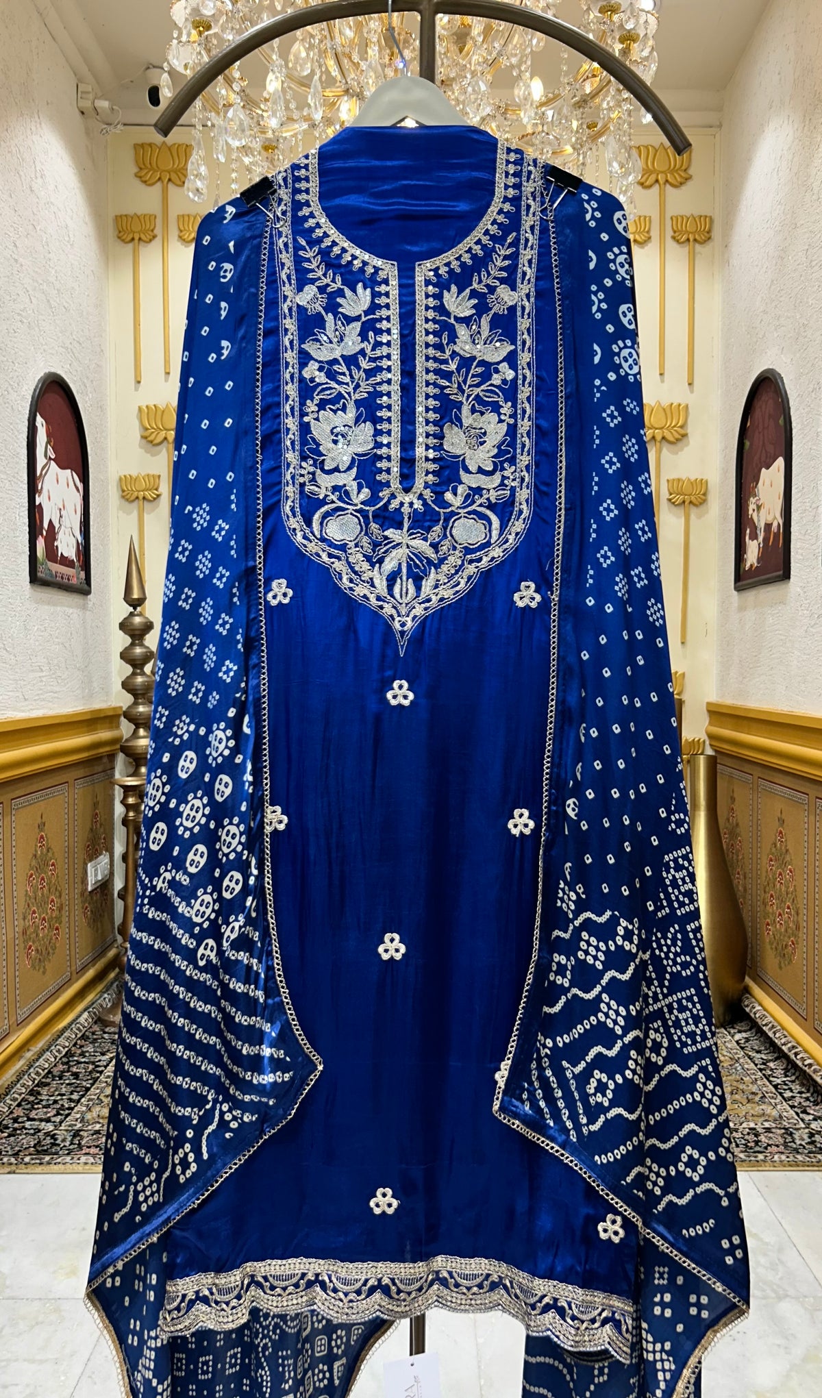 Muraqqa Gaji Silk Suit
