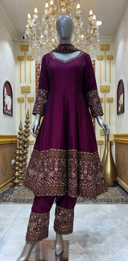 Zarmeher Anarkali Suit
