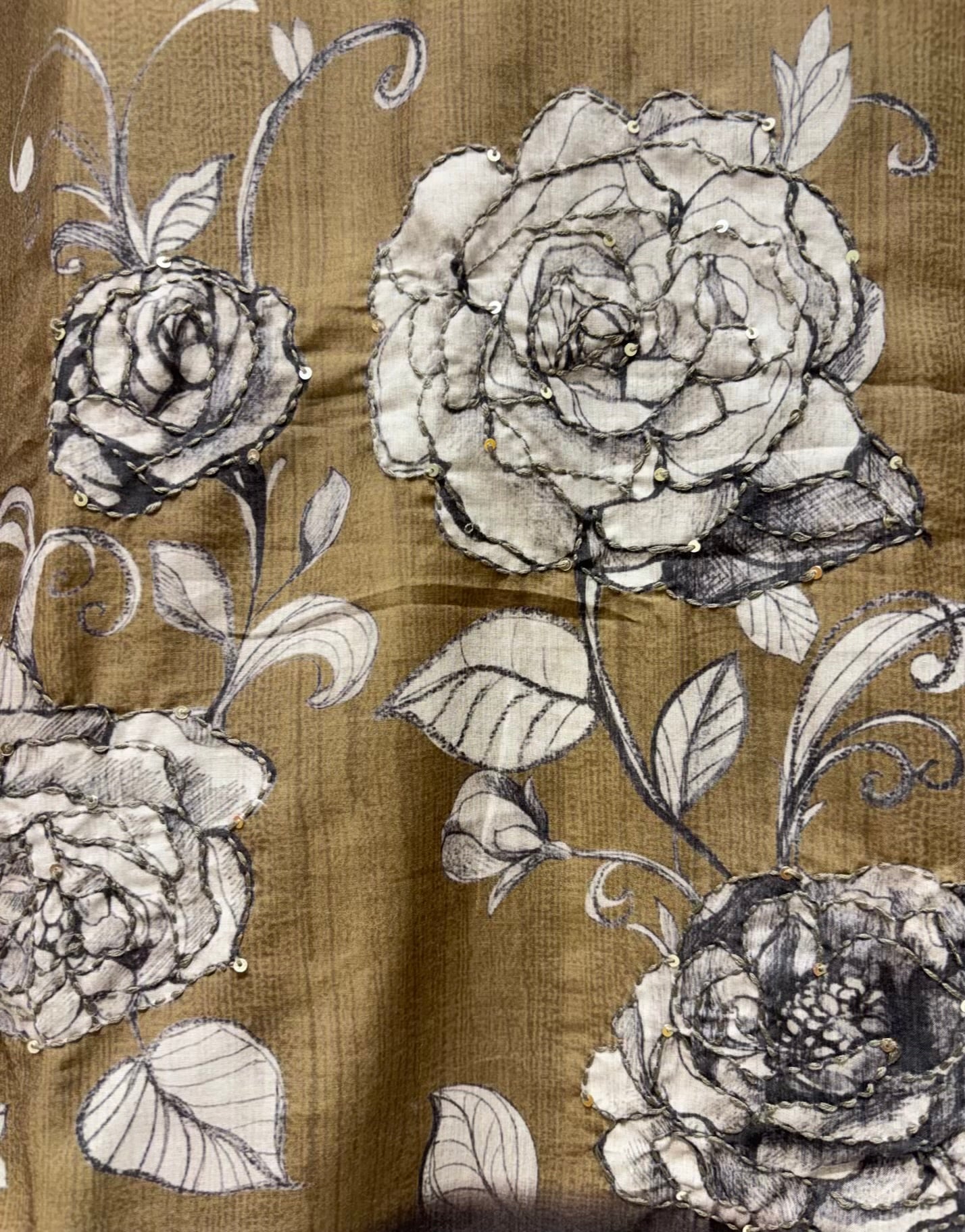 Kashish Printed Chanderi Suit