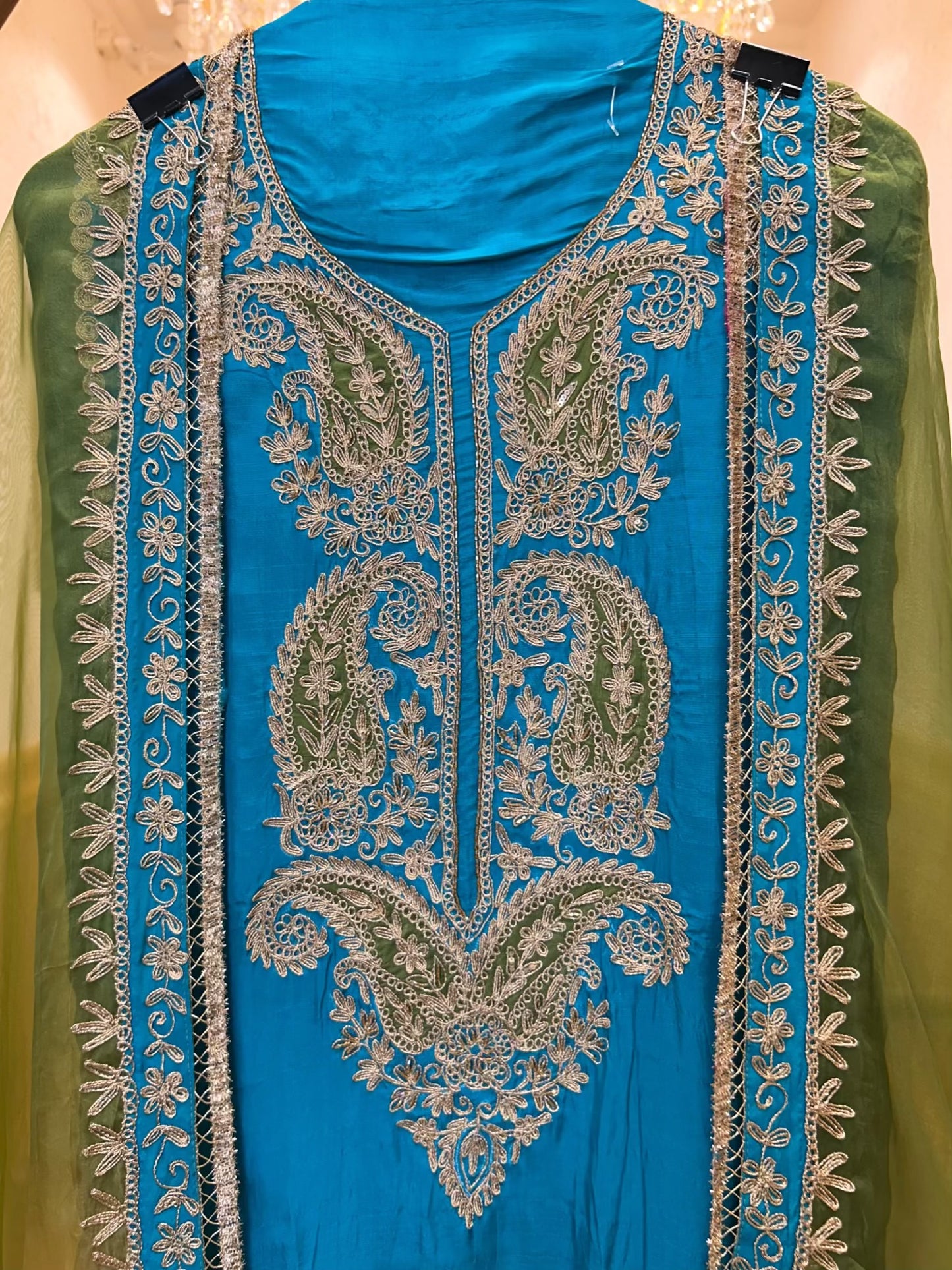 Riyara DoriÉclat Suit (Turquoise)