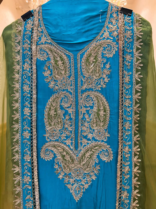 Riyara DoriÉclat Suit (Turquoise)