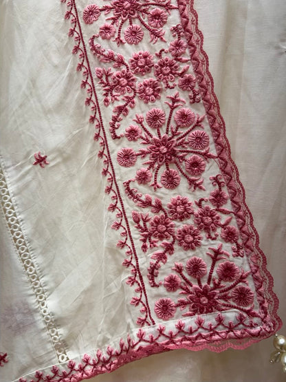 Amayra Pearl Veil Suit (Pink)